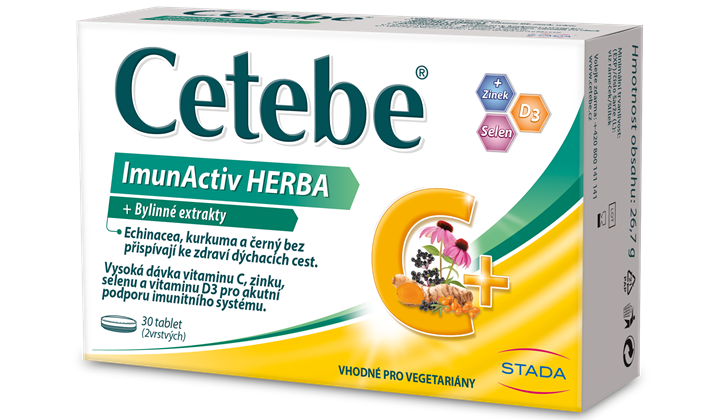 Cetebe<sup>®</sup> ImunActiv HERBA Cetebe<sup>®</sup> ImunActiv HERBA